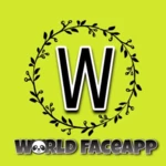 Logo of WorldFaceApp android Application 